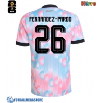 Fotballdrakt Herre Belgia Matias Fernandez-Pardo #26 Bortedrakt VM 2026 Kortermet